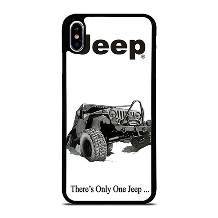 THERE'S ONLY ONE JEEP iPhone XS Max Case Cover