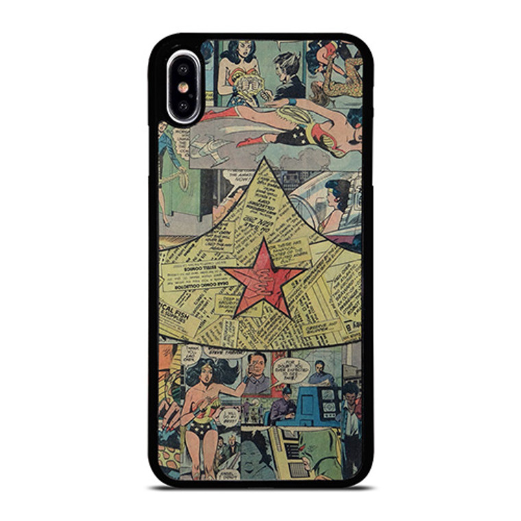WONDER WOMAN COLLAGE iPhone XS Max Case Cover