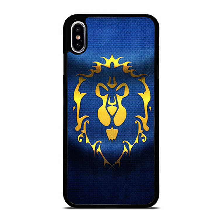 WORLD OF WARCRAFT ALLIANCE WOW FLAGE iPhone XS Max Case Cover