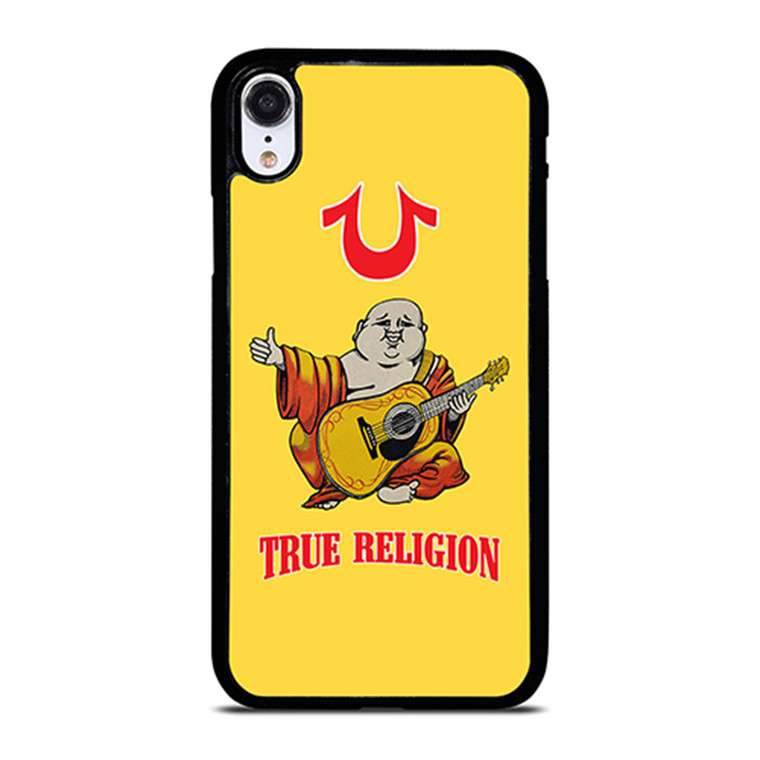 BIG BUDDHA TRUE RELIGION YELLOW iPhone XR Case Cover