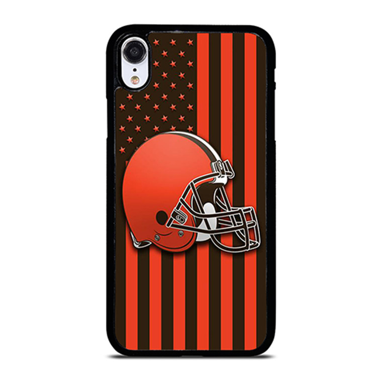 CLEVELAND BROWNS FLAG iPhone XR Case Cover