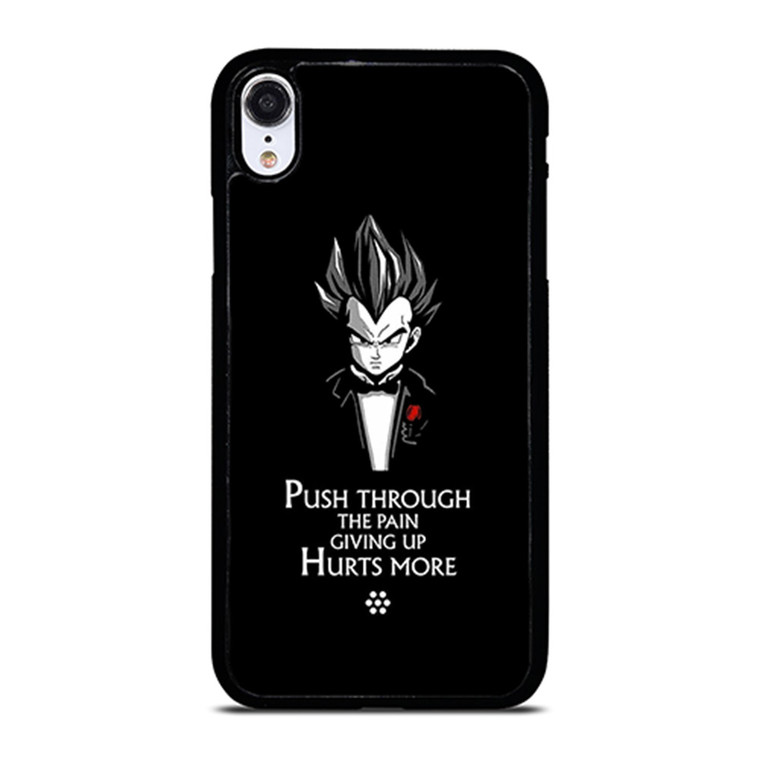 DRAGON BALL QUOTE VEGETA iPhone XR Case Cover