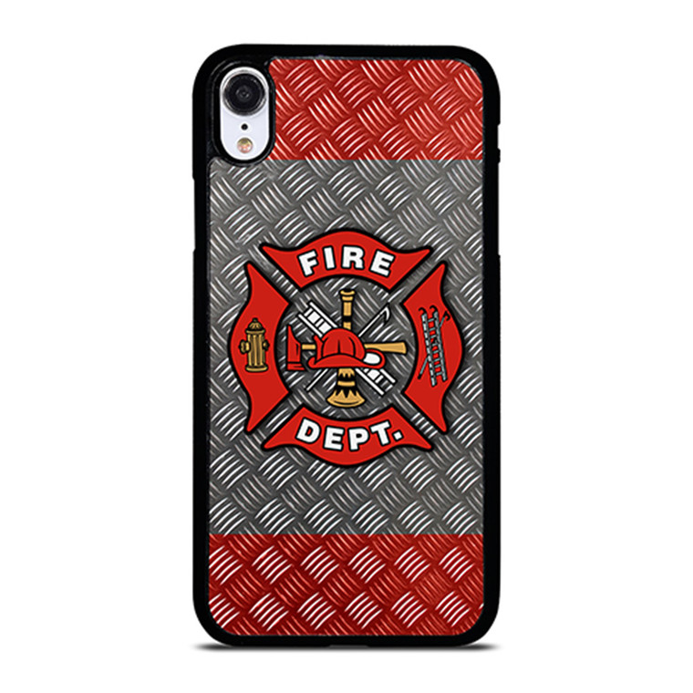 FIREFIGHTER FIREMAN PLATE iPhone XR Case Cover