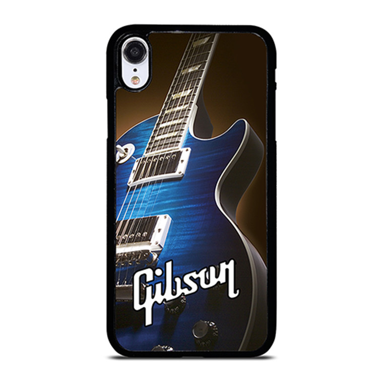 GIBSON GUITAR BLUE iPhone XR Case Cover