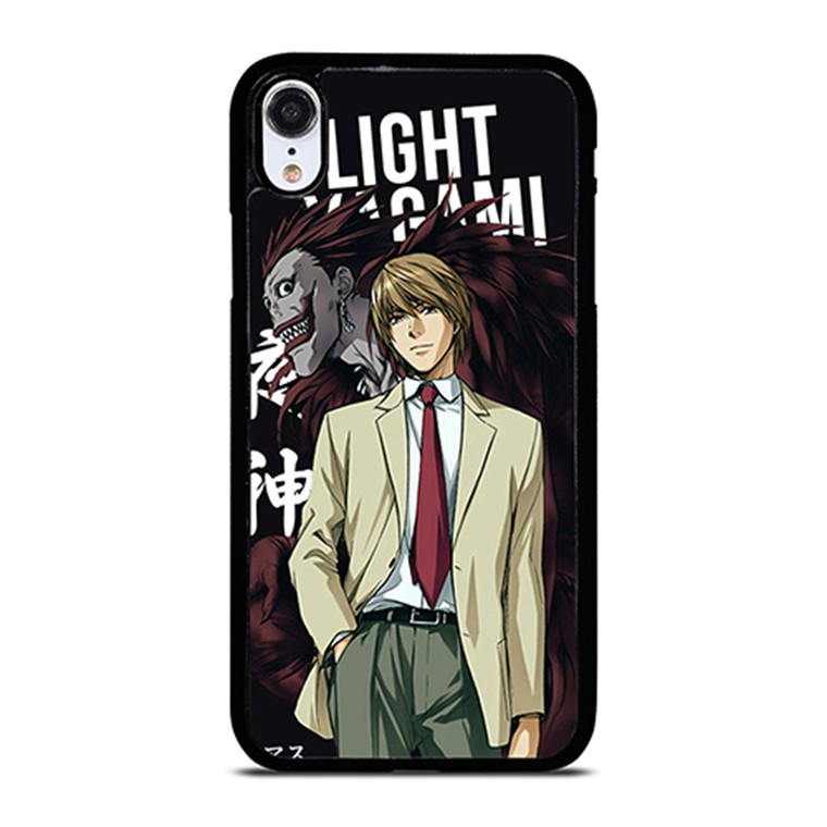 LIGHT YAGAMI AND RYUK DEATH NOTE iPhone XR Case Cover
