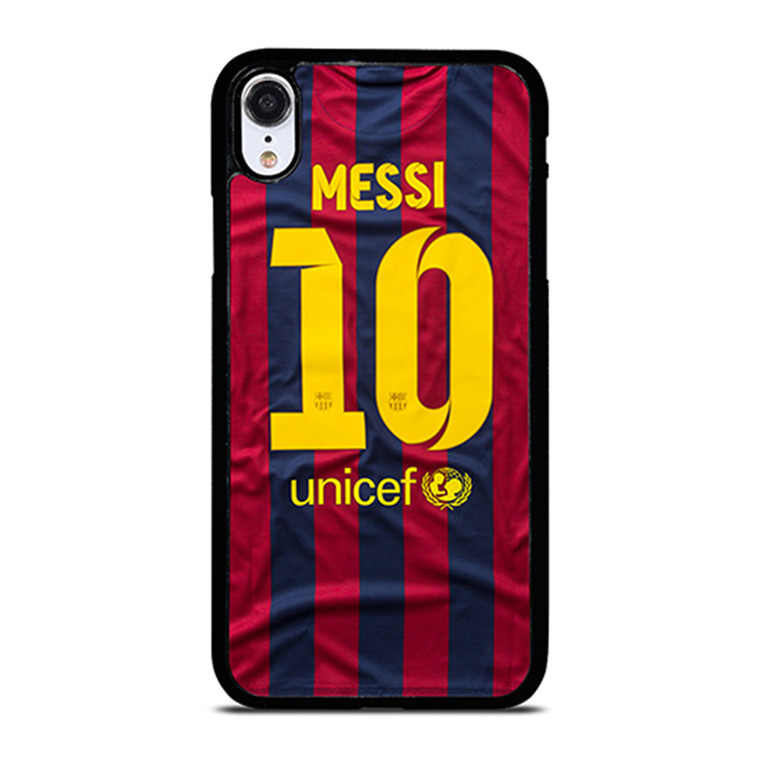 LIONEL MESSI 10 JERSEY BARCELONA iPhone XR Case Cover