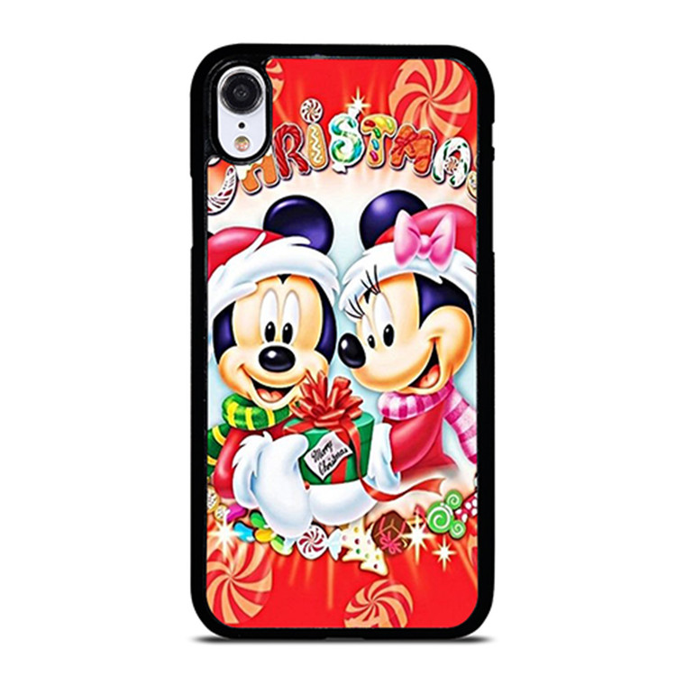 MICKEY MINNIE MOUSE DISNEY CHRISTMAS iPhone XR Case Cover