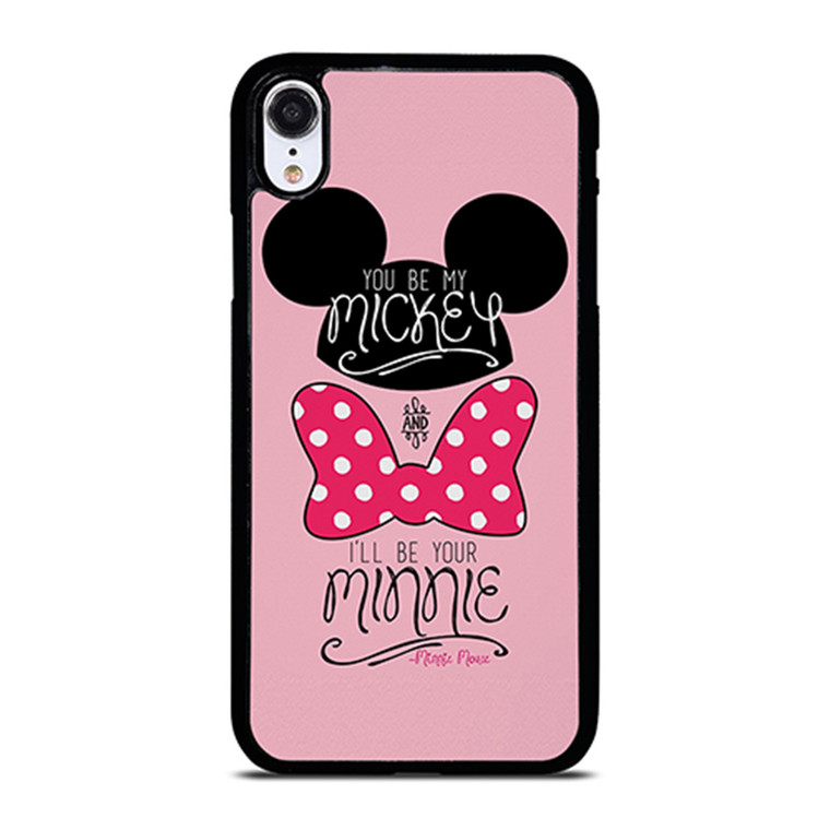 MICKEY MINNIE MOUSE DISNEY QUOTE iPhone XR Case Cover