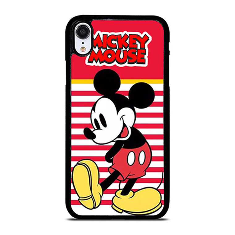 MICKEY MOUSE STRIPE DISNEY iPhone XR Case Cover