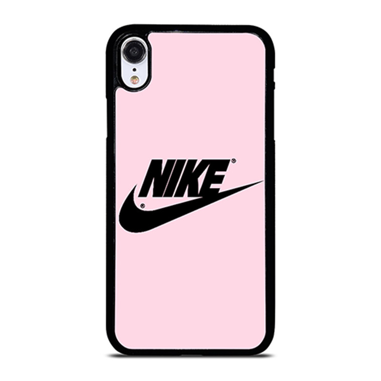 NIKE PINK LOGO iPhone XR Case Cover