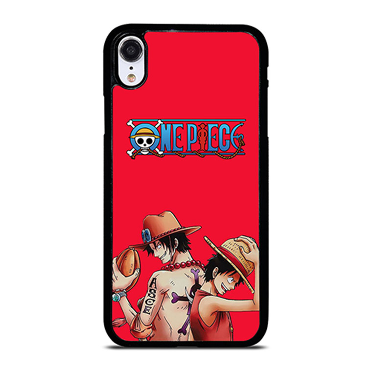 ONE PIECE LUFFY AND ACE iPhone XR Case Cover