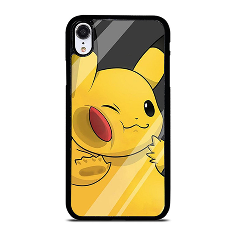 PIKACHU POKEMON CUTE iPhone XR Case Cover