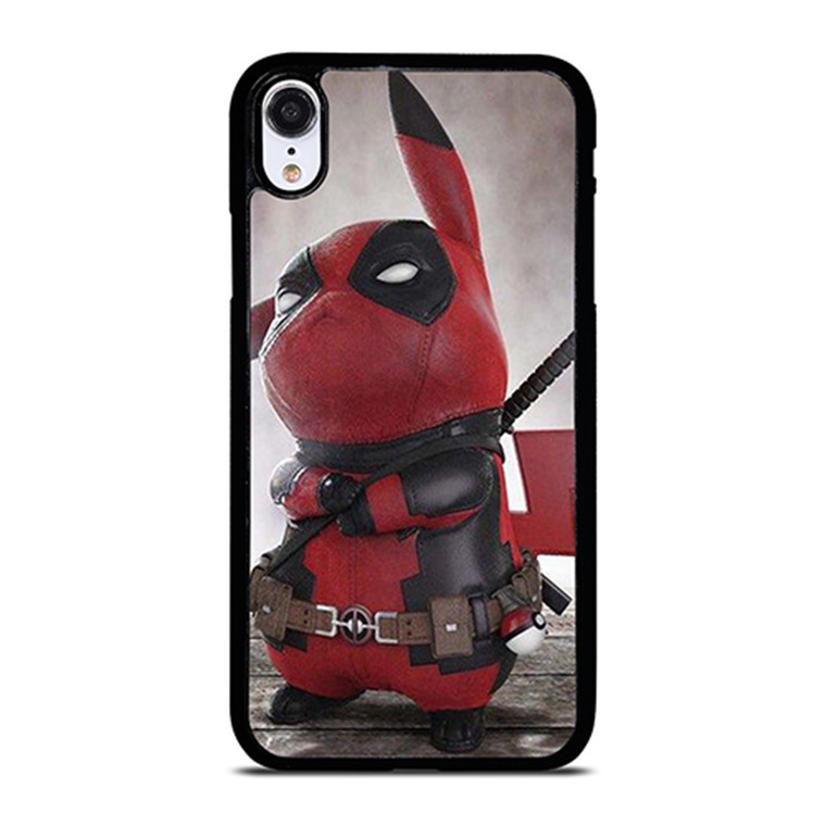 PIKACHU POKEMON DEADPOOL iPhone XR Case Cover