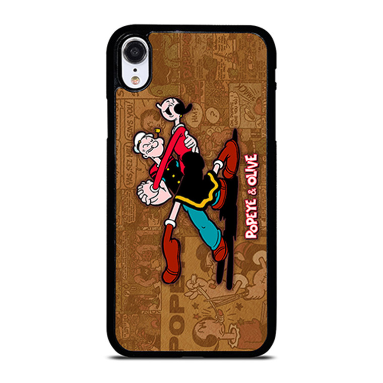 POPEYE AND OLIVE DANCE iPhone XR Case Cover