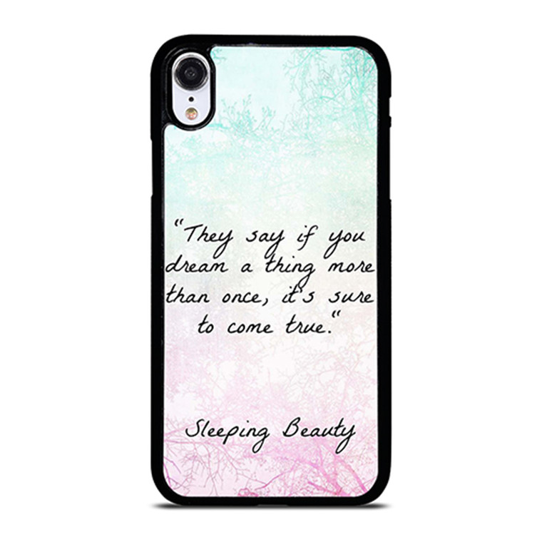 PRINCESS AURORA QUOTES iPhone XR Case Cover