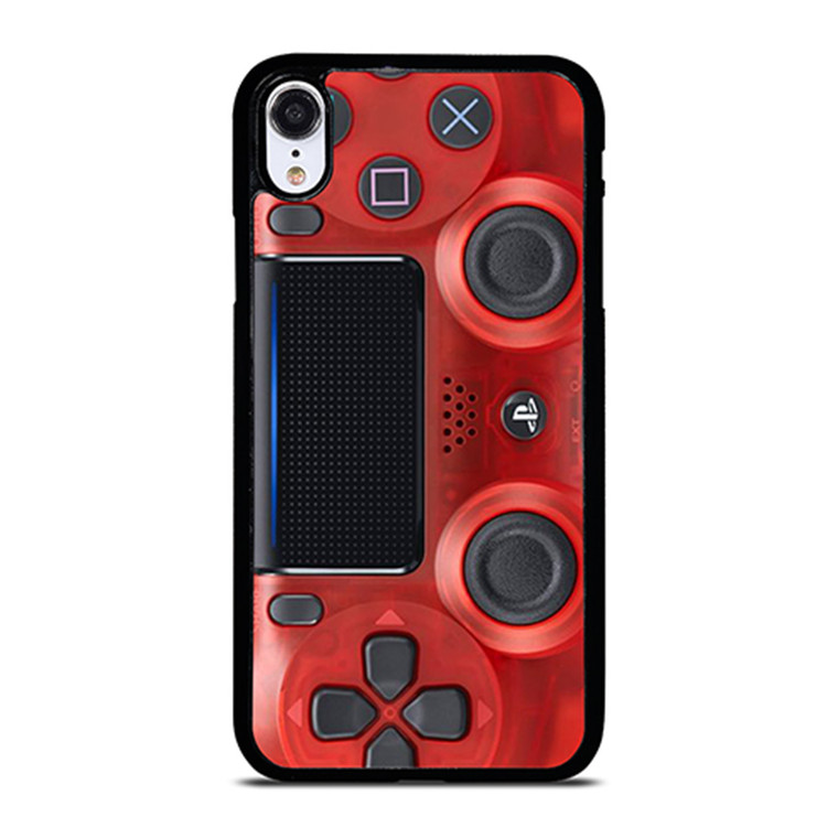 PS4 CONTROLLER PLAY STATION RED iPhone XR Case Cover