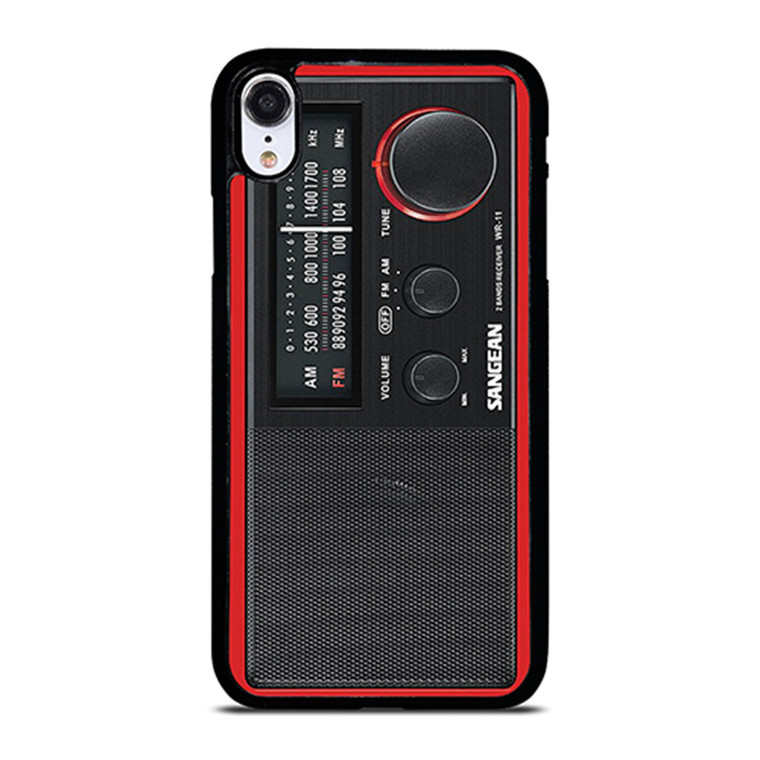 SANGEAN RED RADIO iPhone XR Case Cover