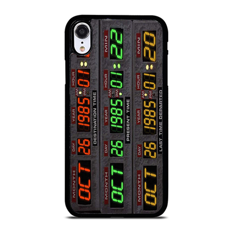 TIME CIRCUITS BACK TO THE FUTURE iPhone XR Case Cover