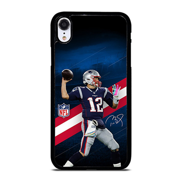 TOM BRADY NEW ENGLAND PATRIOT NFL iPhone XR Case Cover