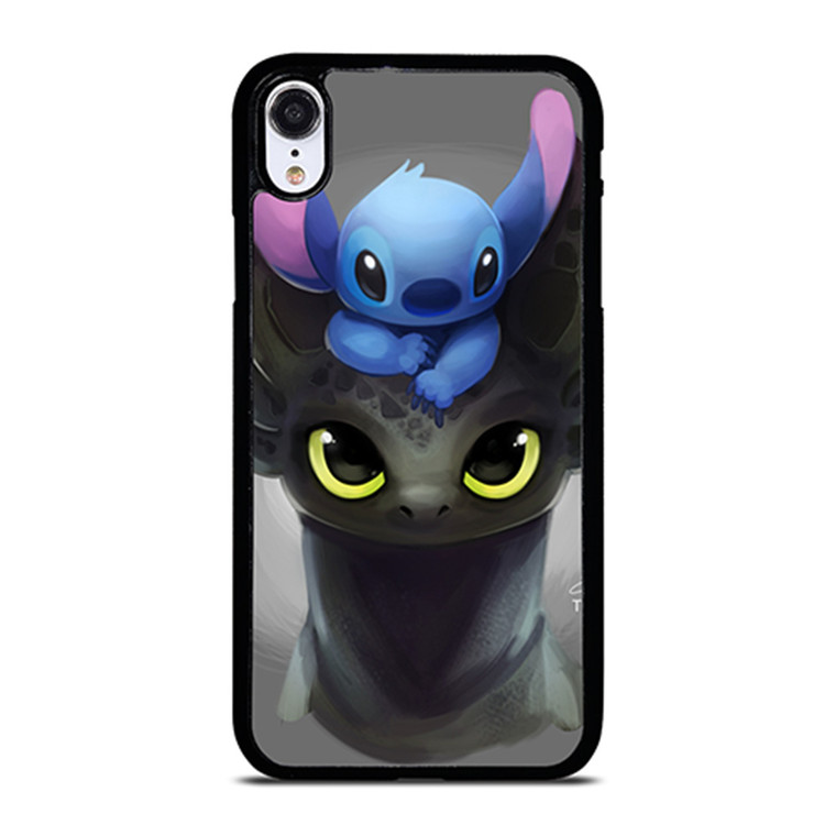 TOOTHLESS AND STITCH iPhone XR Case Cover