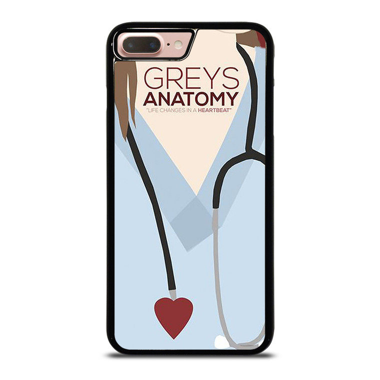 GREY'S ANATOMY HEARTBEAT iPhone 8 Plus Case Cover