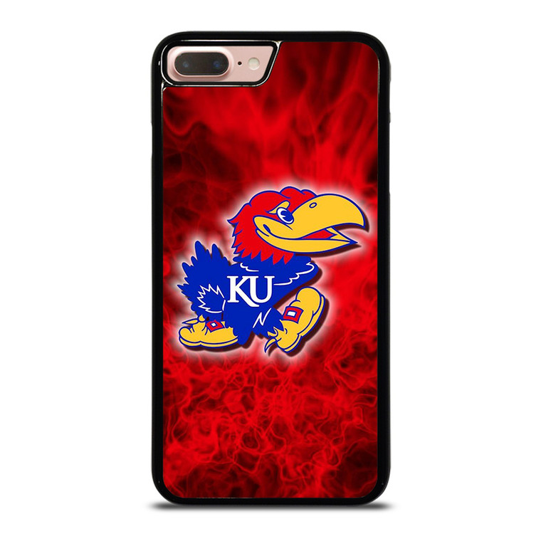 KANSAS JAYHAWKS BASKETBALL UNIVERSITY iPhone 8 Plus Case Cover