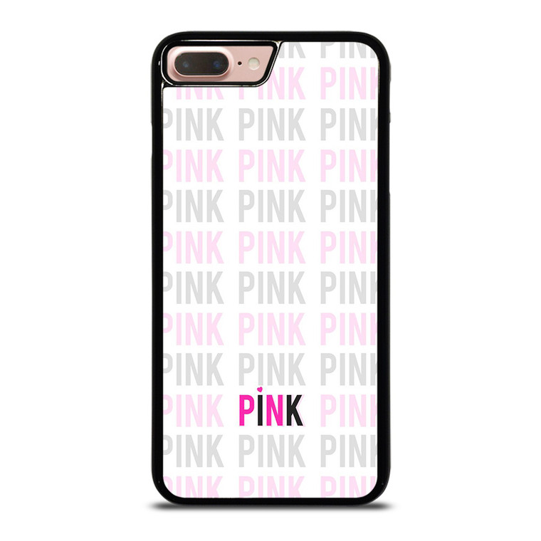PINK VICTORIA'S SECRET LOGO iPhone 8 Plus Case Cover