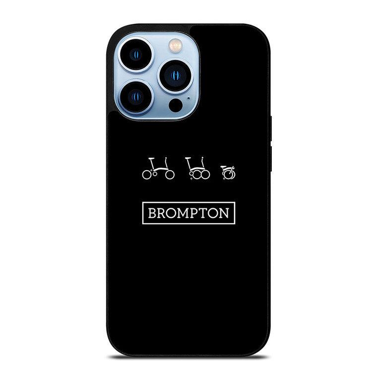 BROMPTON FOLDED BIKE LOGO iPhone 13 Pro Max Case Cover