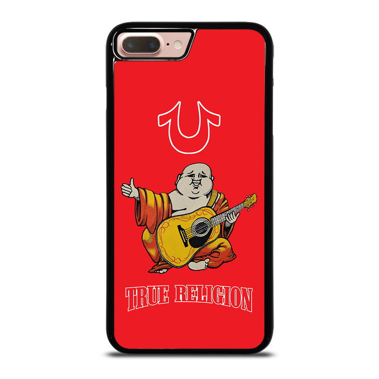 RED BIG BUDDHA TRUE RELIGION iPhone 8 Plus Case Cover