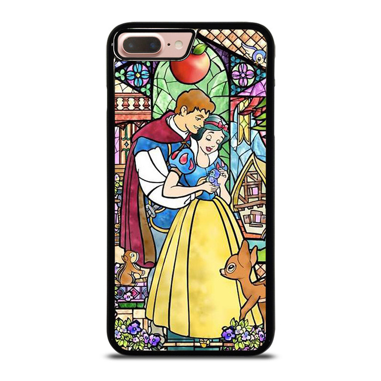 SNOW WHITE ART GLASSES Disney iPhone 8 Plus Case Cover