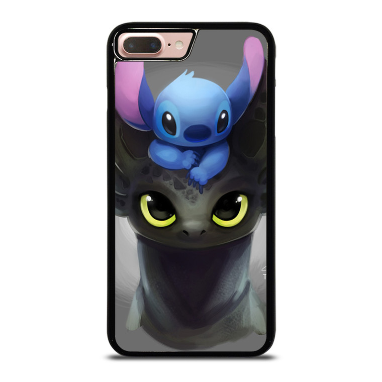 TOOTHLESS AND STITCH iPhone 8 Plus Case Cover
