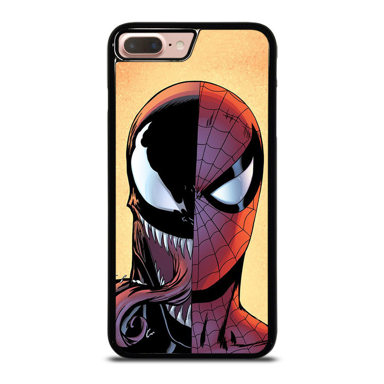 VENOM VS SPIDERMAN FACE iPhone 8 Plus Case Cover