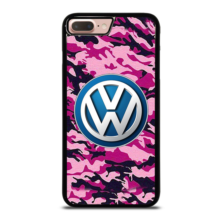 VW VOLKSWAGEN PINK CAMO iPhone 8 Plus Case Cover