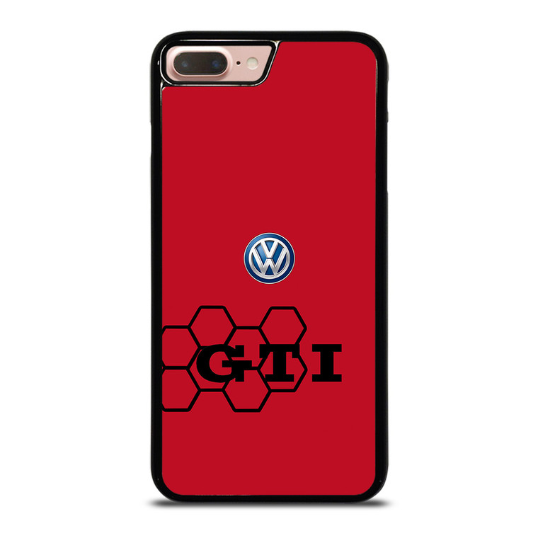 VW VOLKSWAGEN RED HONEYCOMB iPhone 8 Plus Case Cover