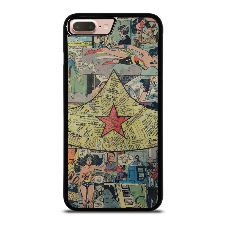 WONDER WOMAN COLLAGE iPhone 8 Plus Case Cover