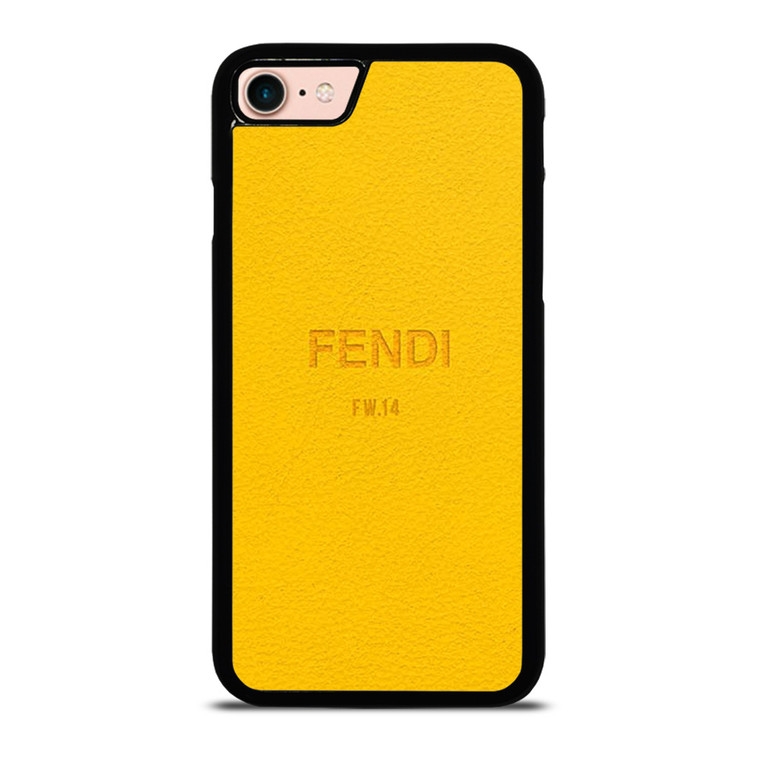 FENDI ROMA YELLOW iPhone 8 Case Cover