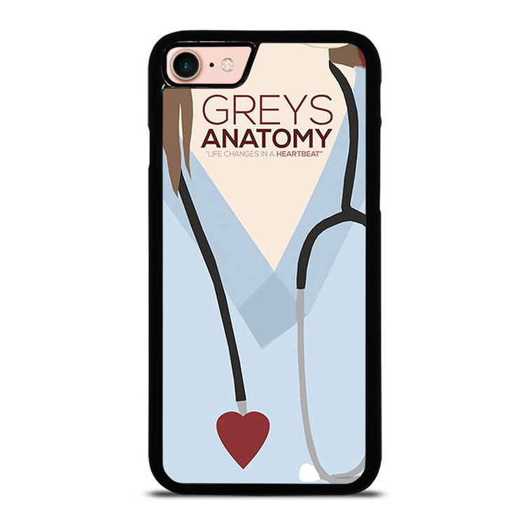 GREY'S ANATOMY HEARTBEAT iPhone 8 Case Cover