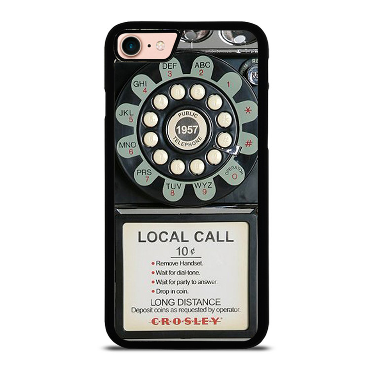 OLD PAYPHONE RETRO iPhone 8 Case Cover