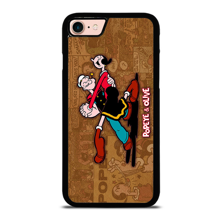 POPEYE AND OLIVE DANCE iPhone 8 Case Cover