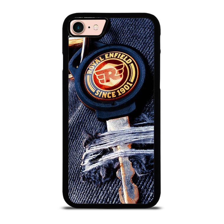 ROYAL ENFIELD KEY CHAN JEANS iPhone 8 Case Cover