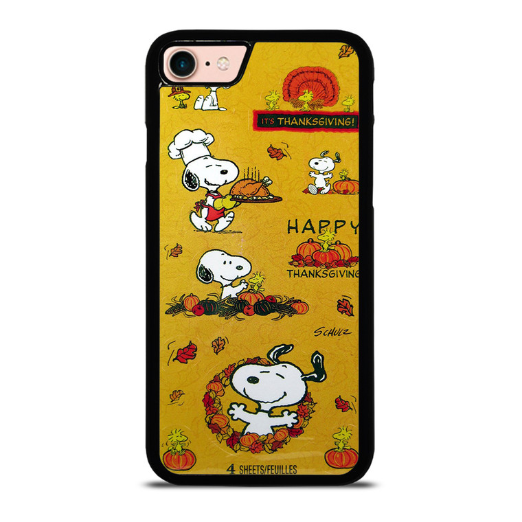 SNOOPY THE PEANUTS THANKSGIVING iPhone 8 Case Cover