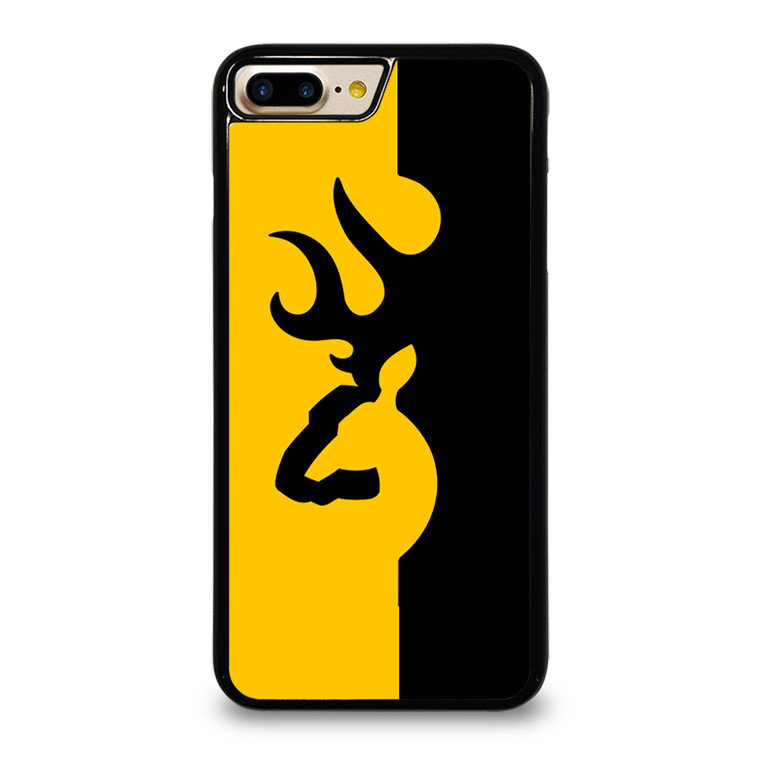 BROWNING LOGO BLACK YELLOW iPhone 7 Plus Case Cover