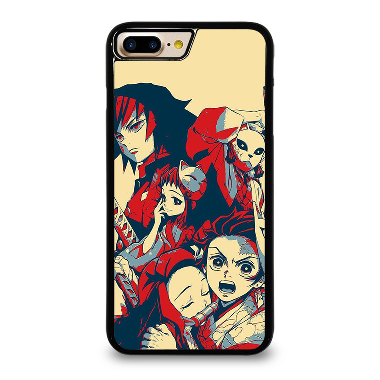 DEMON SLAYER ANIME CHARACTER iPhone 7 Plus Case Cover