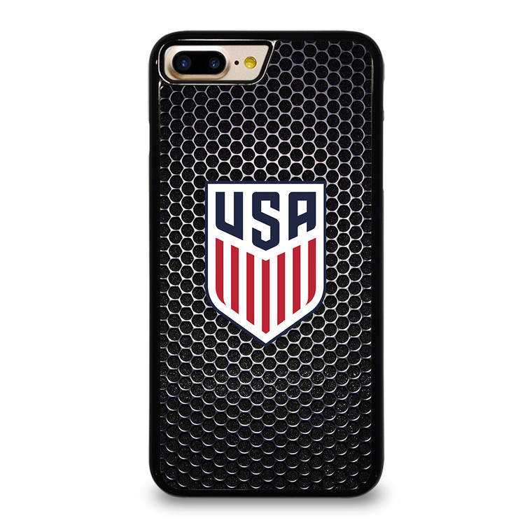 USA SOCCER LOGO CARBON iPhone 7 Plus Case Cover