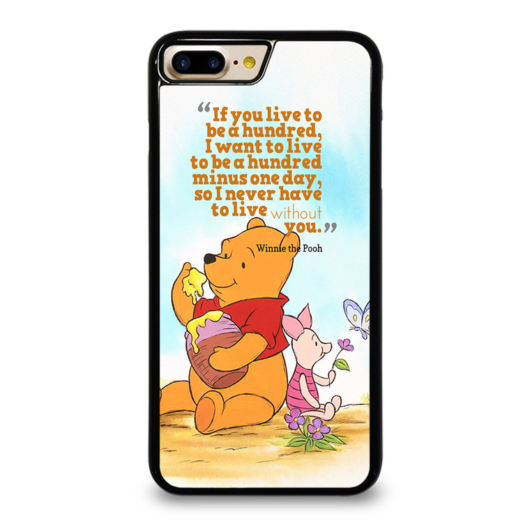 WINNIE THE POOH QUOTE Disney iPhone 7 Plus Case Cover