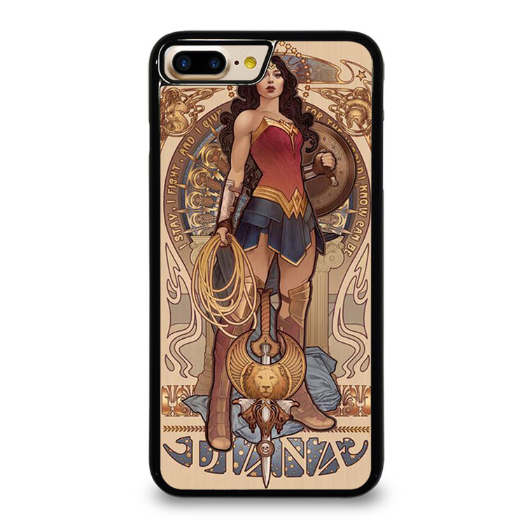 WONDER WOMAN DIANA ART iPhone 7 Plus Case Cover