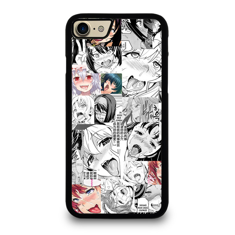 AHEGAO ANIME COMIC iPhone 7 Case Cover