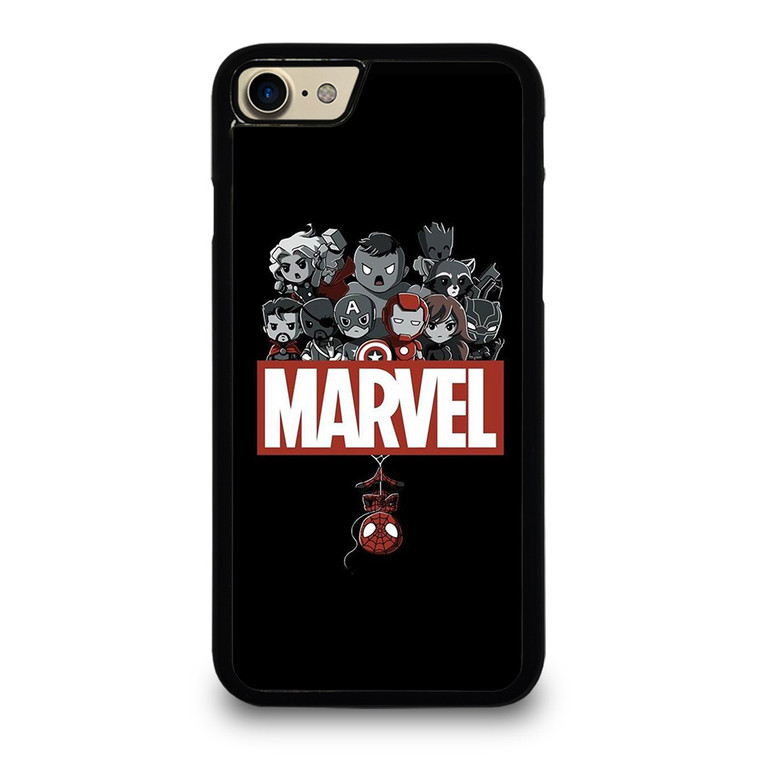 AVENGERS ENDGAME SUPERHERO KAWAII iPhone 7 Case Cover
