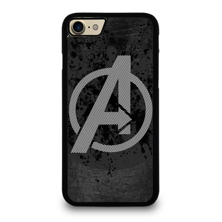 AVENGERS LOGO GRAY iPhone 7 Case Cover