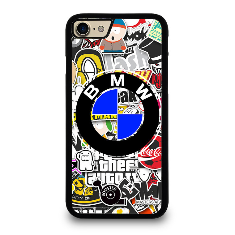 BMW STICKER BOMB iPhone 7 Case Cover